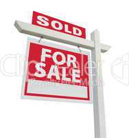 Sold For Sale Real Estate Sign