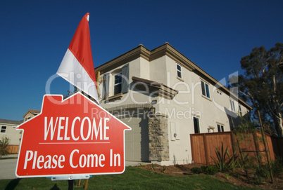 Welcome, Please Come In Sign