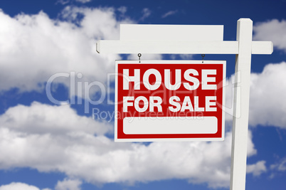 Home For Sale sign on Clouds