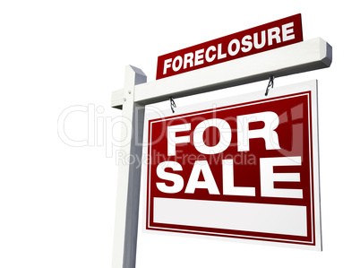 Foreclosure For Sale Real Estate Sign