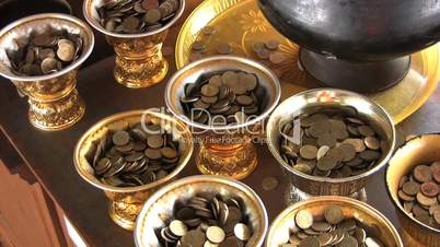 Coins At The Temple