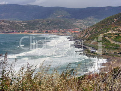 Sardinia Coast in summer, Italy