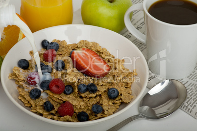 gesundes Frühstück