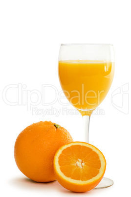 Orangensaft zum Frühstück