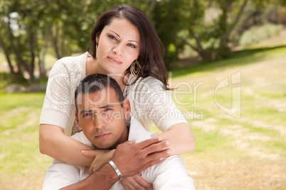 Happy Couple in the Park