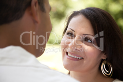 Happy Couple in the Park