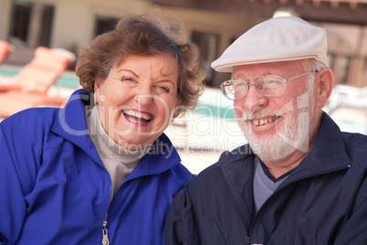 Happy Senior Adult Couple