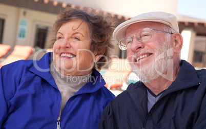 Happy Senior Adult Couple