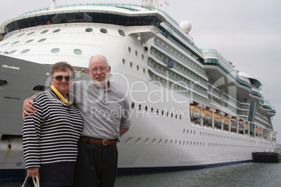 Senior Couple Ready for Another Cruise