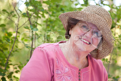 Happy Senior Woman Portrait