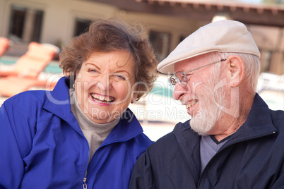 Happy Senior Adult Couple