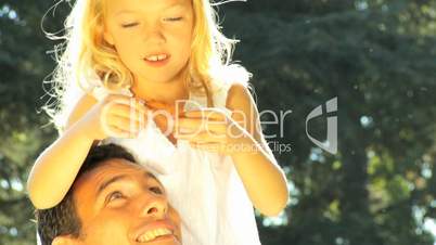 Vater und Tochter