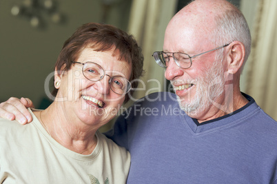 Happy Senior Adult Couple