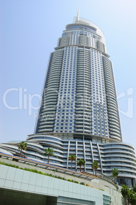 Skyscraper in Dubai downtown, UAE