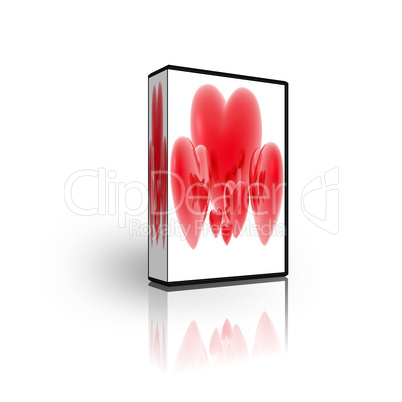 blank CD DVD box template