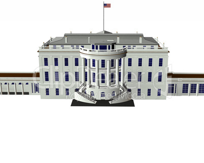 white house 3d model