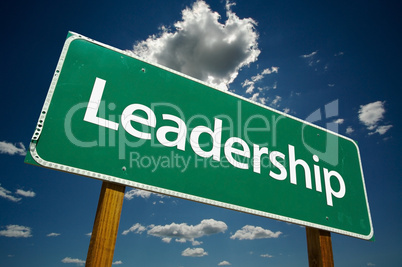 Leadership Road Sign