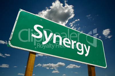 Synergy Road Sign