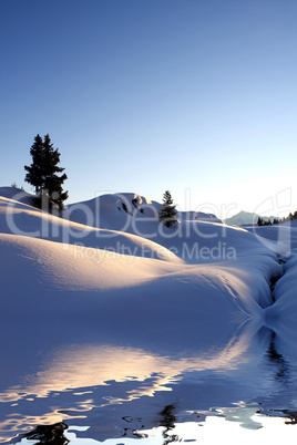 Schnee und Eis