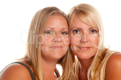 Two Beautiful Sisters Portrait