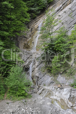 Wasserfall am Wägitaler See