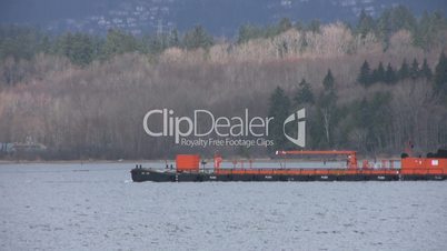 Fuel Tanker Sails By