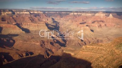 (1138) Grand Canyon Arizona Sunset Landscape South Rim Timelapse
