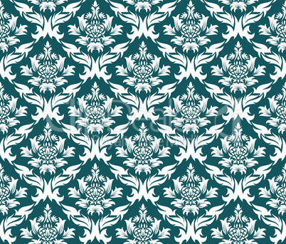 seamless damask pattern