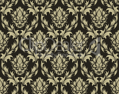 seamless damask pattern