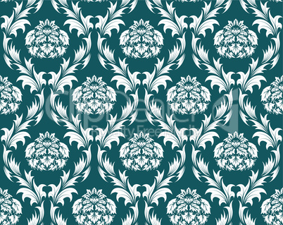 seamless damask pattern