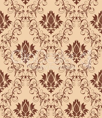 seamless damask pattern