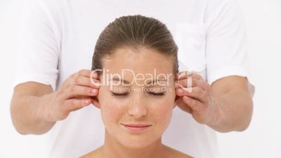 Kopfmassage
