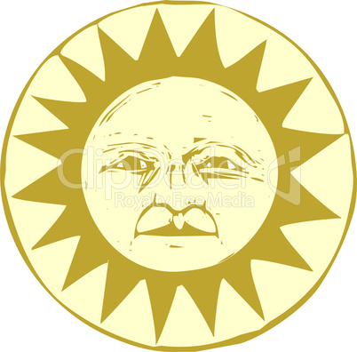 Sun Face #1