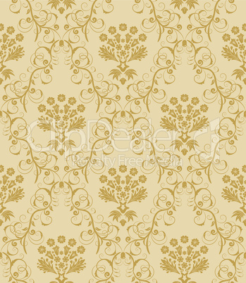 seamless damask pattern