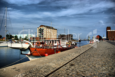 Wismar Hafenansichten HDR