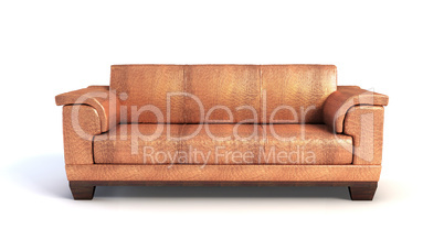 sofa 3D rendering