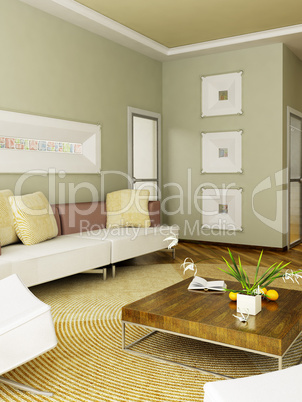 3D render interior