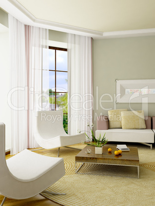 3D render interior