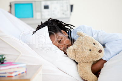 Young Boy in Hospital