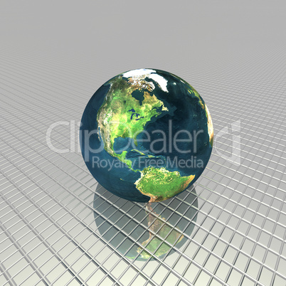 3D globe