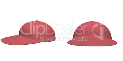 baseball cap  isolated on a white