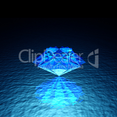 blue cool bright diamond brilliant