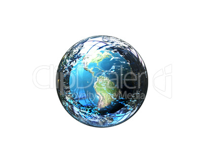3d earth in defence