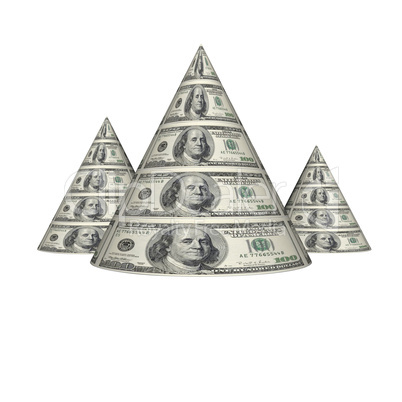 dollar pyramid