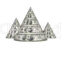 dollar pyramid