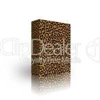 blank leopard box template