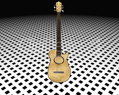 cool 3D guitar