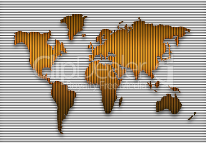 world map silhouette