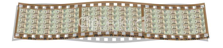 film with us dollar notes