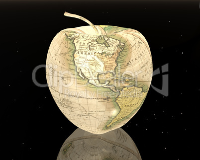 american maps apple